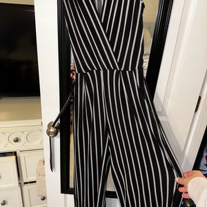 Striped jumpsuit